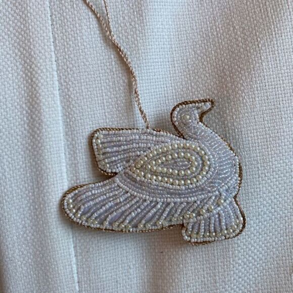 Select 10 Embroidered Beaded Christmas Tree Ornaments Decorations - Picture 7 of 12